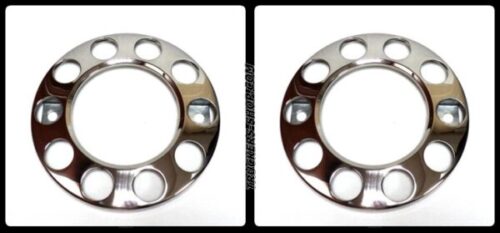 10 Stud Donut Rings Nut Covers  22.5" Wheel Trim