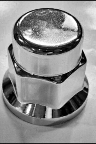 WHEEL NUTS COVER COLORED CHROME PLASTIC