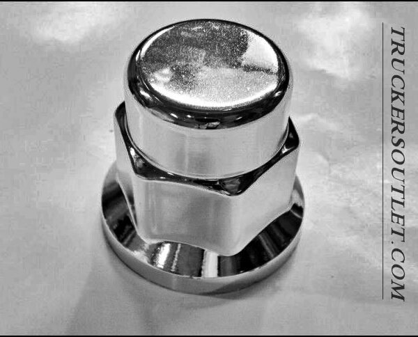 WHEEL NUTS COVER COLORED CHROME PLASTIC