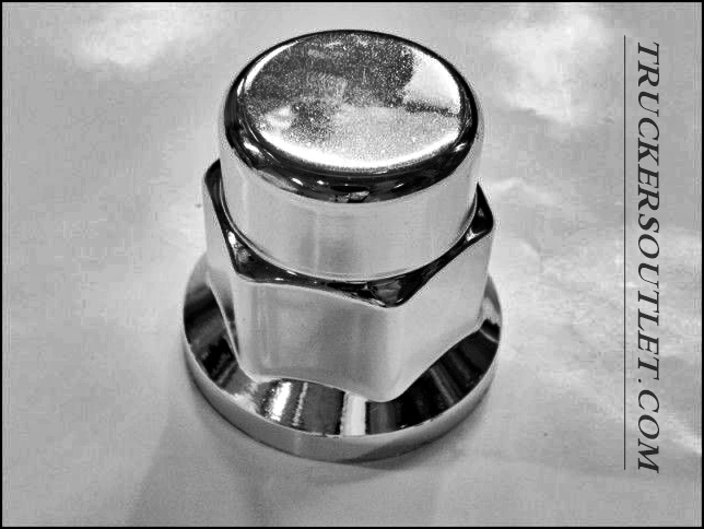 WHEEL NUTS COVER COLORED CHROME PLASTIC