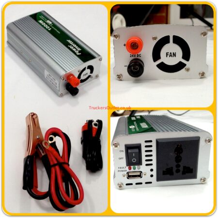AUTO 24V DC TO 230V AC TRUCK POWER INVERTER
