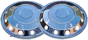 FRONT TRUCK WHEEL TRIMS STAINLESS STEEL 22.5”