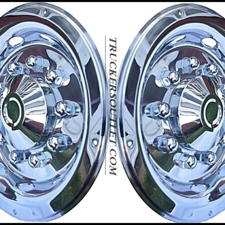 REAR TRUCK WHEEL TRIMS STAINLESS STEEL 22.5”