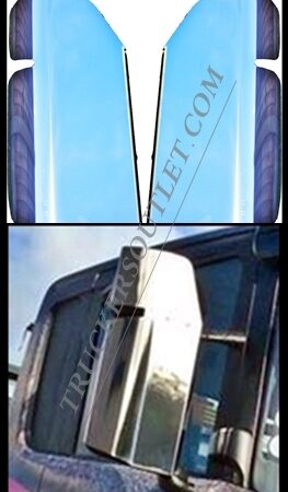 STAINLESS STEEL MIRROR GUARDS