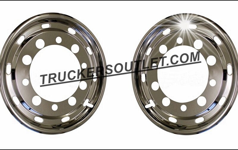 FRONT SUPER SINGLE WHEEL TRIM 22.5”
