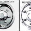 TRUCK WHEEL TRIMS STAINLESS STEEL 17.5” DELUXE - Image 5