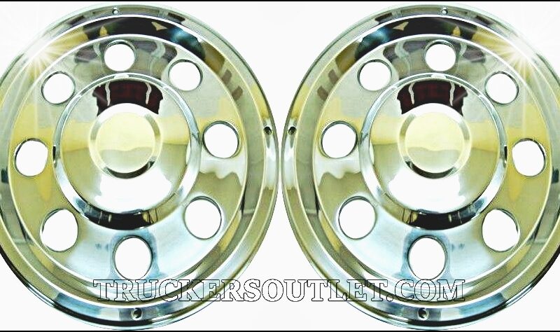 TRUCK WHEEL TRIMS STAINLESS STEEL 19.5” STANDARD