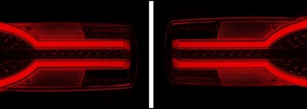 2X LED Multifunction Truck Tail Lights – 12/24V | High-Performance & Durable