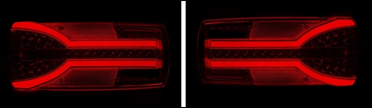 2X LED Multifunction Truck Tail Lights – 12/24V | High-Performance & Durable