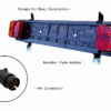 TRAILER LIGHTING BOARD WITH 7 PIN OR 13 PIN CONNECTOR 12V [TRUCKMAR] - Image 2
