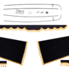 VAN / Camper Curtain set with Rails - Image 6
