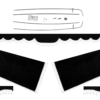 VAN / Camper Curtain set with Rails - Image 8