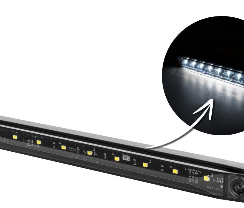 ✅ LD 997/GRAPHITE – White LED Front Position Marker Light| Waterproof, 12V/24V, Energy-Efficient