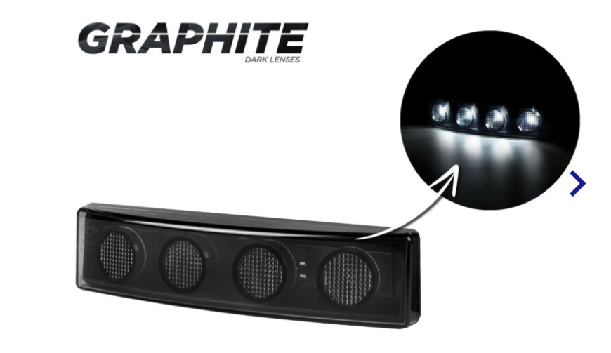 ✅LD 651/GRAPHITE – Front Position Lamp for Scania P, R, G, and T Series (C8) Waterproof, 12V/24V, Energy-Efficient